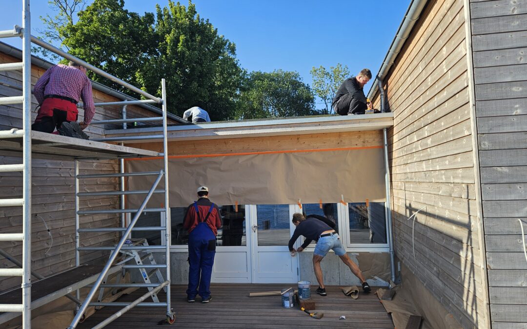 Arbejdsdag med maling